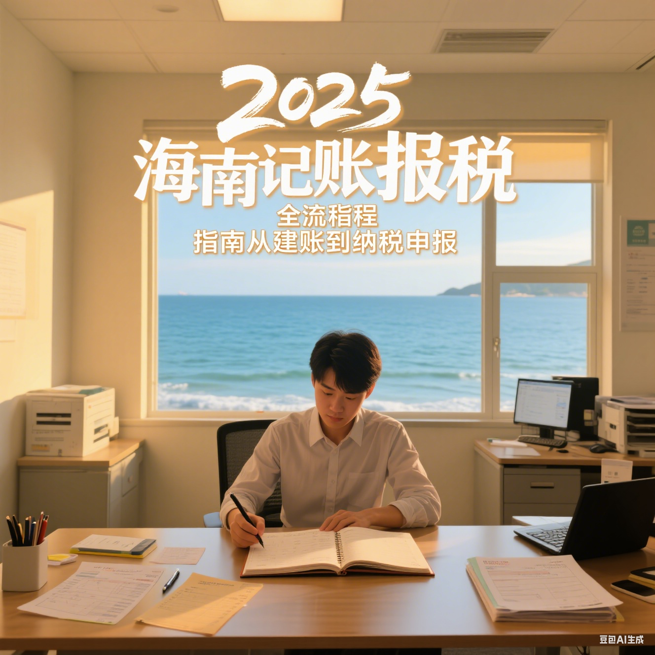 2025海南记账报税全流程指南从建账到纳税申报，新手必看